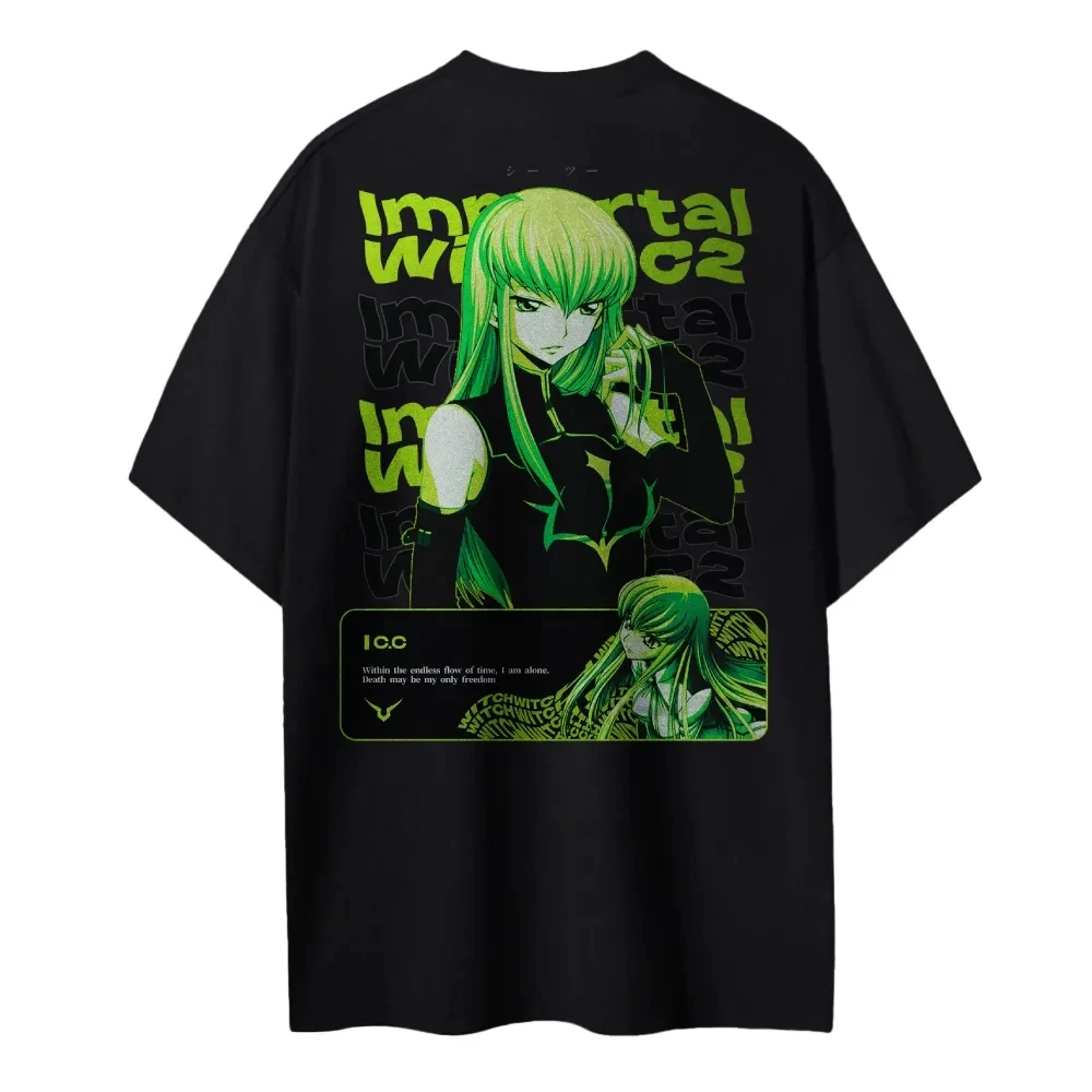 Anime Merchandise Store Japan - Nueva camiseta Code Geass C.C. Personaje