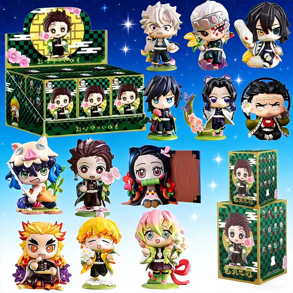 Anime Merchandise Demon Slayer - Caja Sorpresa con Figura de Anime