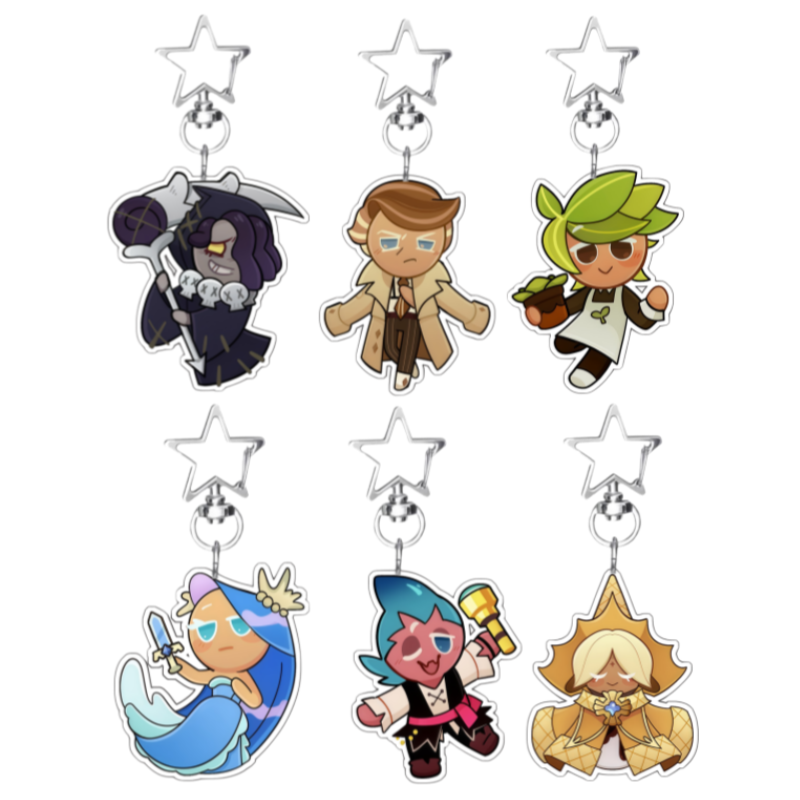 Anime Kingdom Merchandise - Llavero Acrílico de 6 cm de