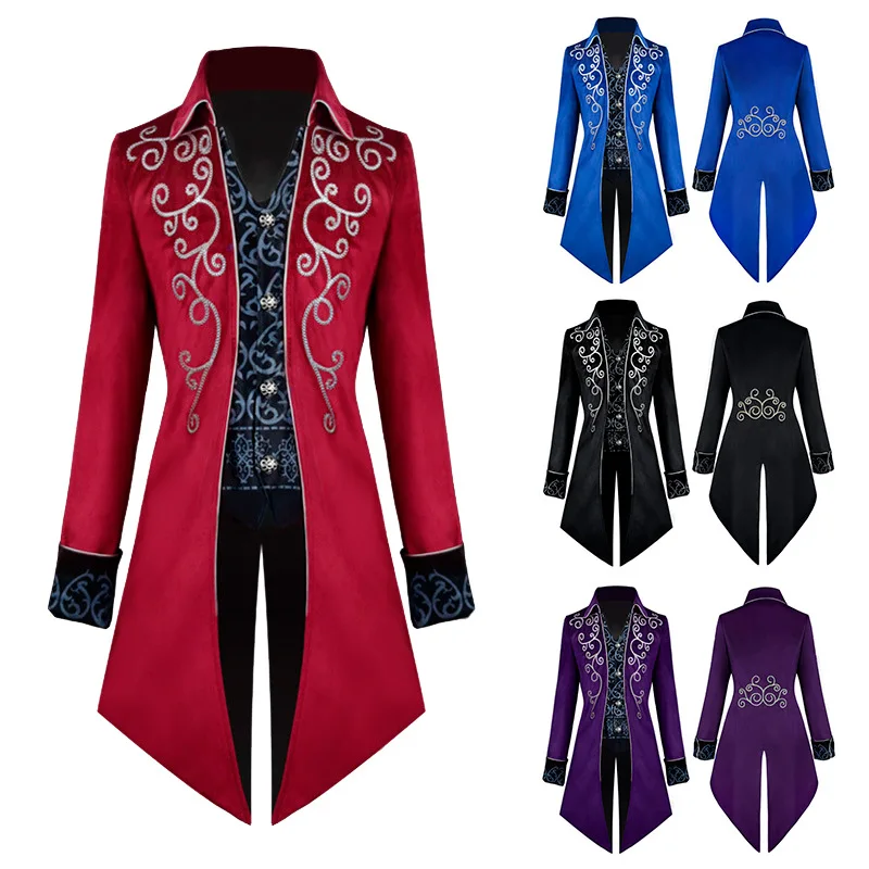 Windbreaker Anime Merchandise - Esmoquin Medieval Steampunk Vintage victoriano, cortavientos