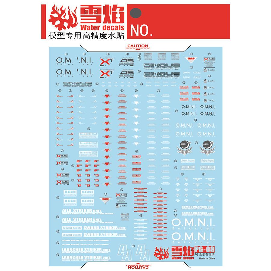 Calcomanías Fluorescentes Snow - Bandai Gundam Hg reseña y precio