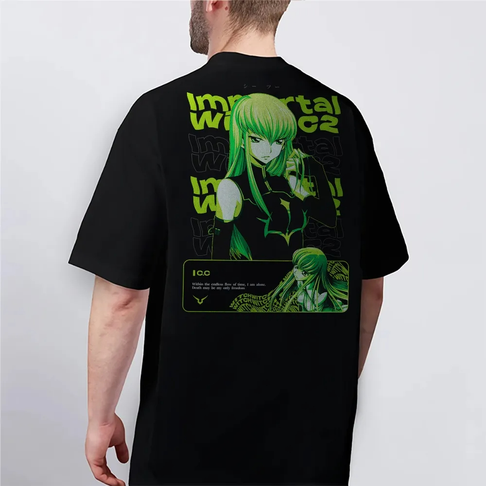 Nueva camiseta Code Geass C.C. - Anime Merchandise Store Japan reseña y precio