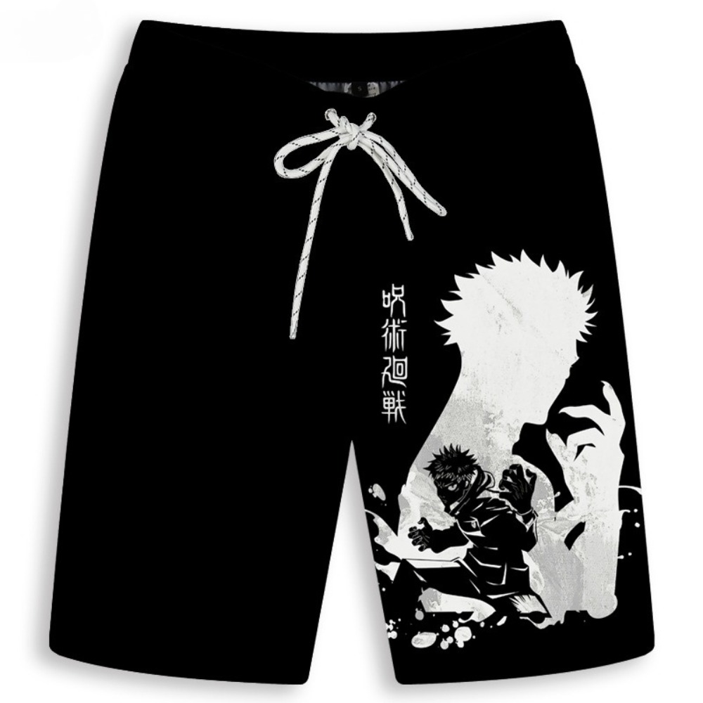 Pantalones cortos con estampad - Anime Merchandise Store Japan reseña y precio