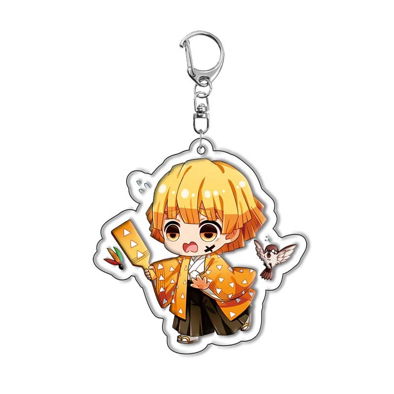 Nuevo Llavero Acrílico de Demo - Anime Merchandise Demon Slayer reseña y precio