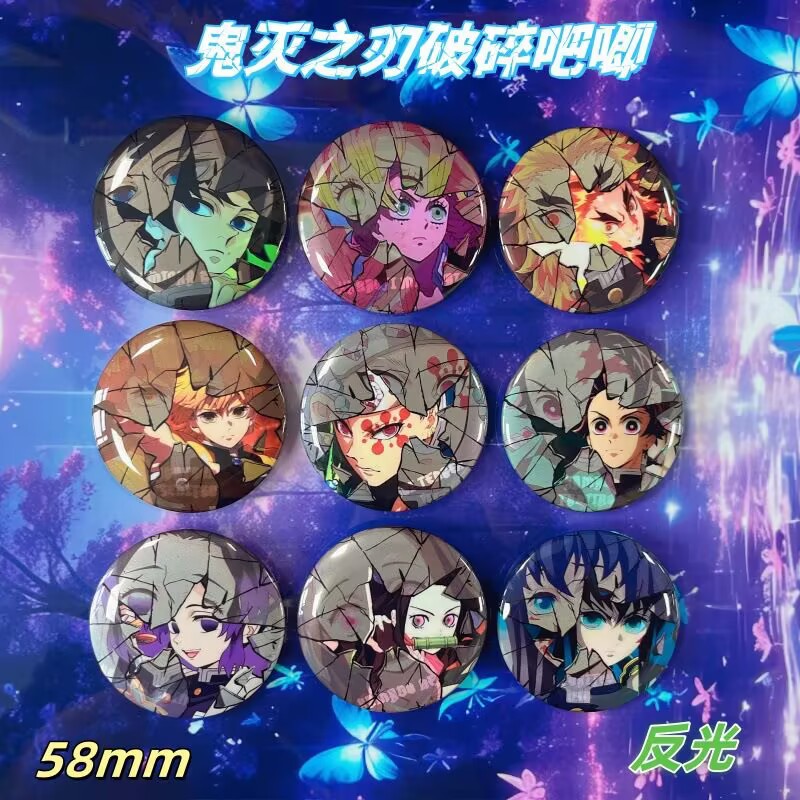 Insignia rota Demon Slayer, co - Anime Merchandise Demon Slayer reseña y precio