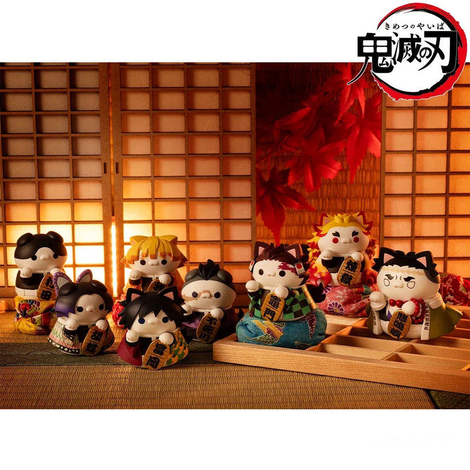 Nuevo Set de 8 Figuras de Acci - Anime Merchandise Demon Slayer reseña y precio