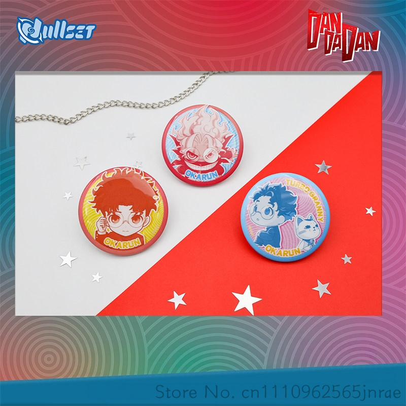 Dullset Dandadan Anime Badge C - Anime Merchandise Licensing reseña y precio