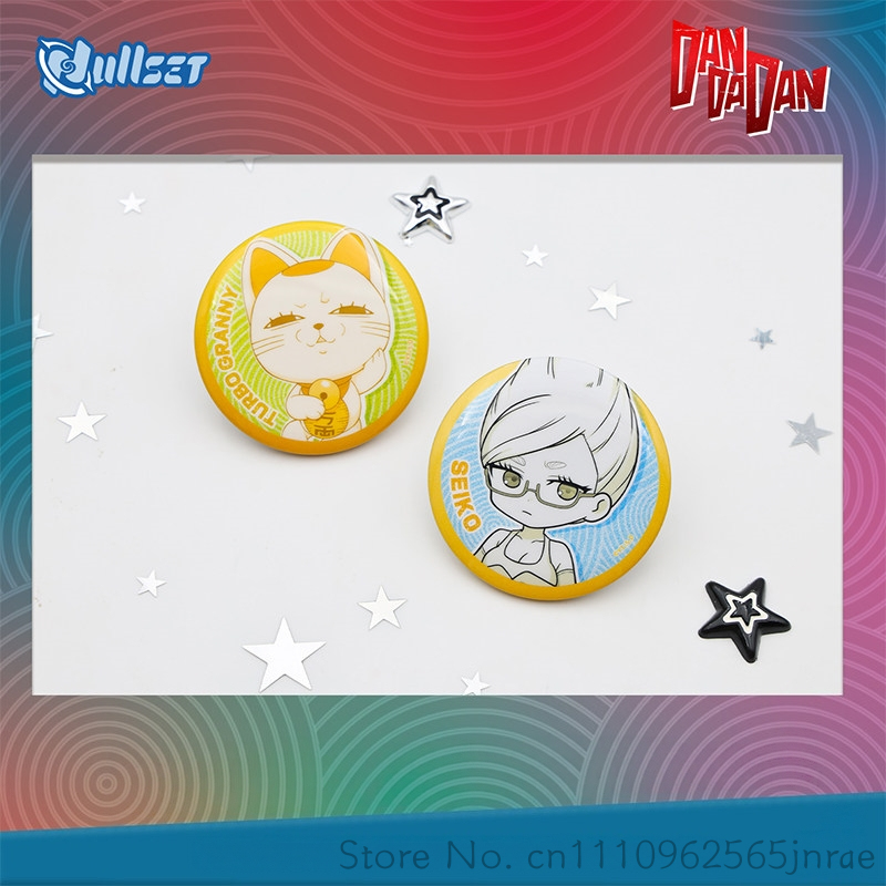 Dullset Dandadan Anime Badge C - Anime Merchandise Licensing reseña y precio