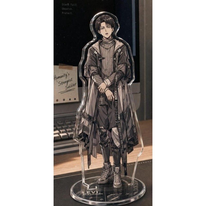 Set de Figuras y Placas Acríli - Windbreaker Anime Merchandise reseña y precio