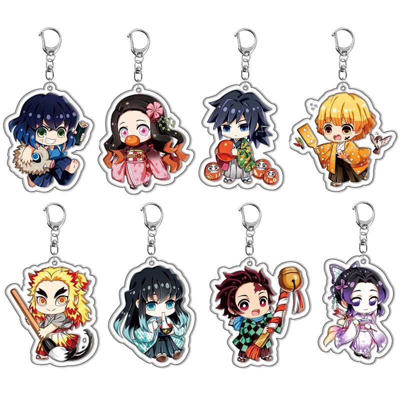 Llavero acrílico Demon Slayer  - Anime Merchandise Demon Slayer reseña y precio