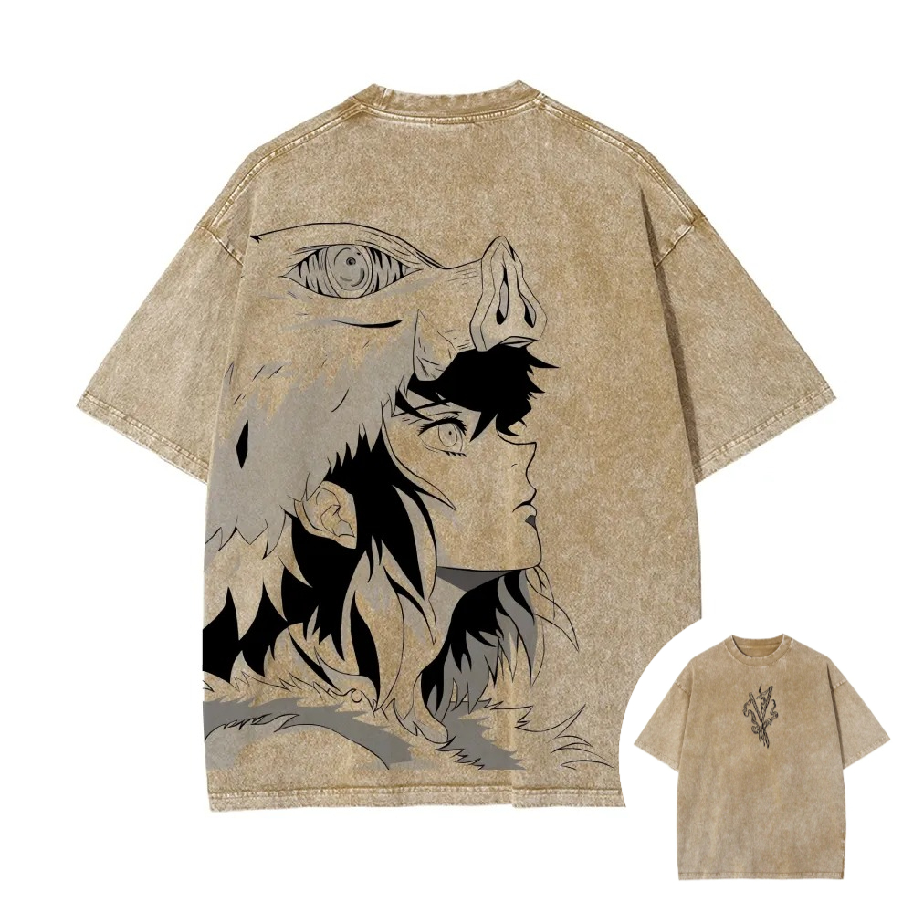 Camiseta Lavada de Demon Slaye - Anime Merchandise Demon Slayer reseña y precio