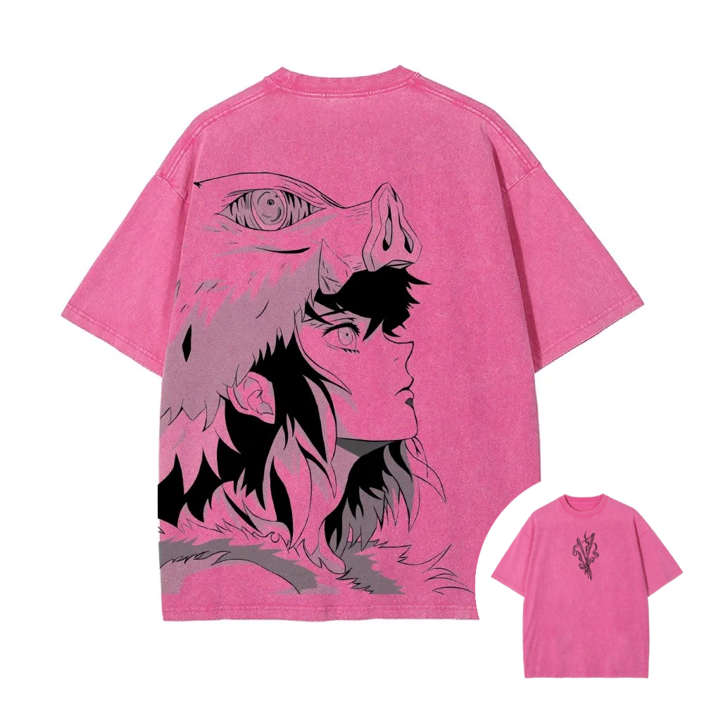 Camiseta Lavada de Demon Slaye - Anime Merchandise Demon Slayer reseña y precio